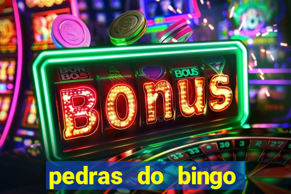 pedras do bingo para imprimir